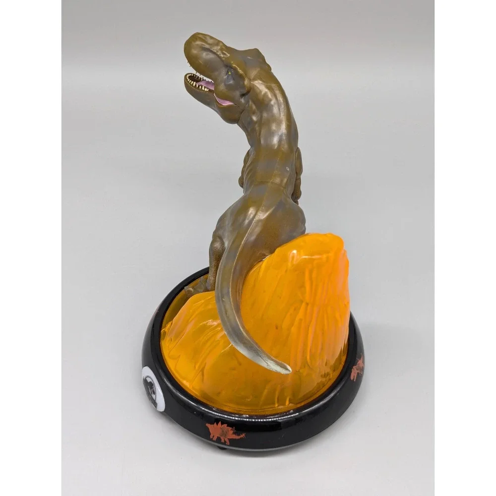 Jurassic World Park Dinosaur T Rex Night Light Volcano 2019 Works Great